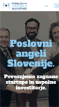 Mobile Screenshot of poslovniangeli.si